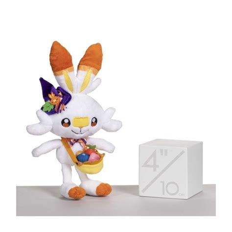 Scorbunny Pokémon Pumpkin Celebration Poké Plush - 9 ¾ In. | Pokémon ...