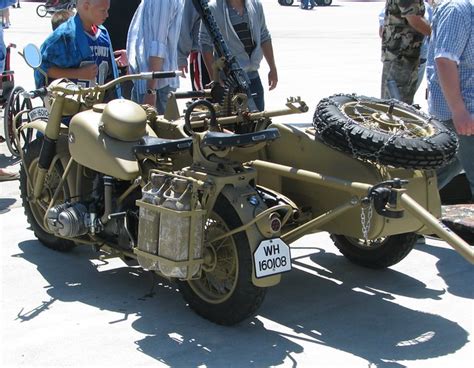 1943 BMW R75 Military Motorcycle With sidecar & Trailers 07 | Flickr - Photo Sharing!