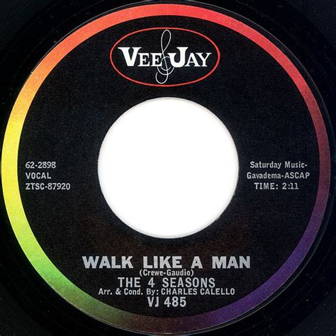 The 4 Seasons* - Walk Like A Man (1963, Vinyl) | Discogs