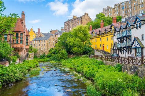 Dean Village in Edinburgh - Charming Cottages in Water of Leith - Go Guides