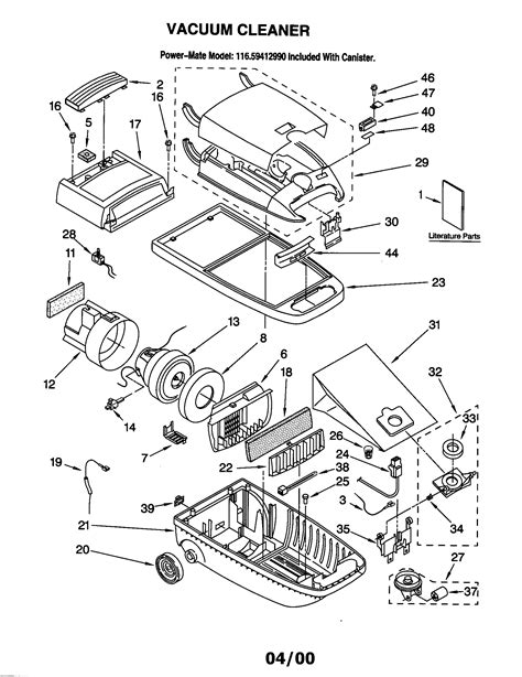 Vacuum Parts: Kenmore Vacuum Parts