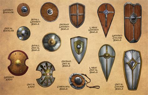 Accessorising Your Fantasy Warrior: Shields, Gauntlets, & Helms | EN World D&D & Tabletop RPG ...