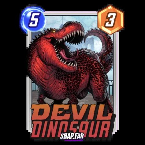 Devil Dinosaur - Marvel Snap Card Database