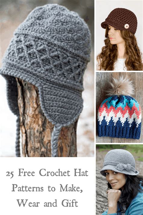 Free-Crochet-Hat-Patterns - love. life. yarn.