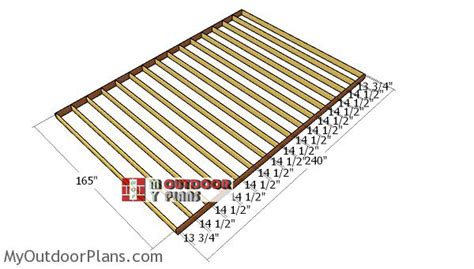 14x20 Shed Plans | MyOutdoorPlans