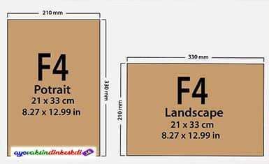 Ukuran F4 dalam Pixel: Panduan Lengkap untuk Desain Grafis - Versus Beda