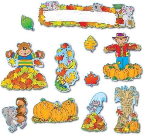 Amazon.com : Carson Dellosa Education Carson Dellosa – Fall Classic Mini Bulletin Board Set ...