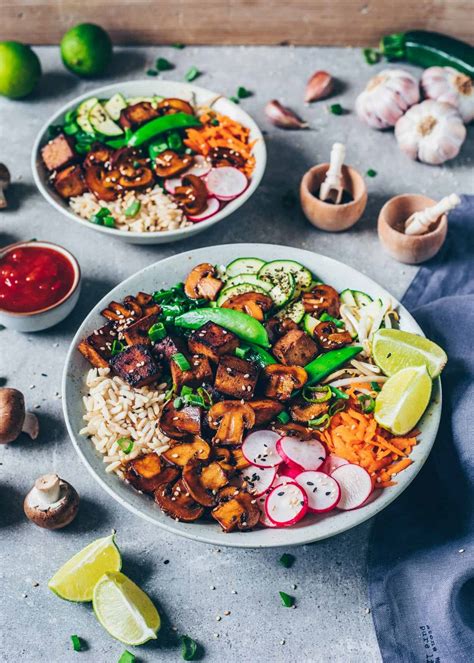 Vegan Bibimbap with crispy Tofu - Bianca Zapatka | Recipes