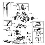 Looking for Bissell model 1622 carpet cleaner repair & replacement parts?