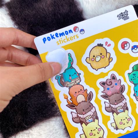 Pokemon Sticker Pack - Humera Alvi