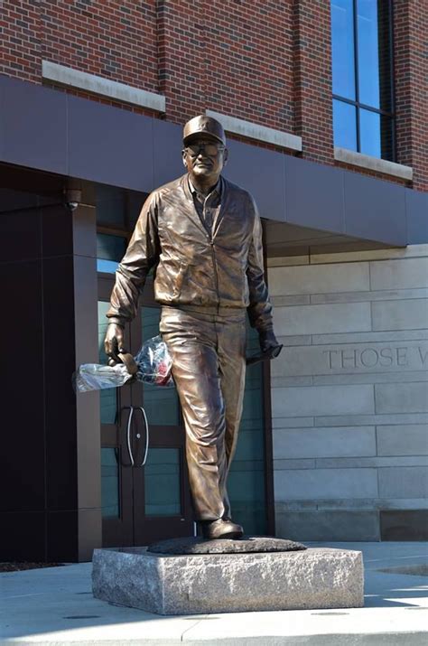 Bo Schembechler Statue / Michigan Exposures: The Bo Statue / I started covering sports in 1975 ...