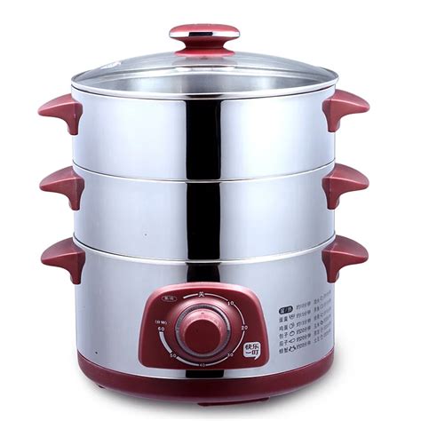 Dzg 26j1 full stainless steel food steamer electric steamer-in Electric Food Steamers from Home ...