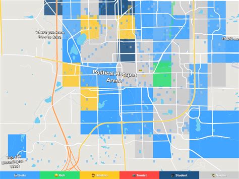 Bloomington Neighborhood Map