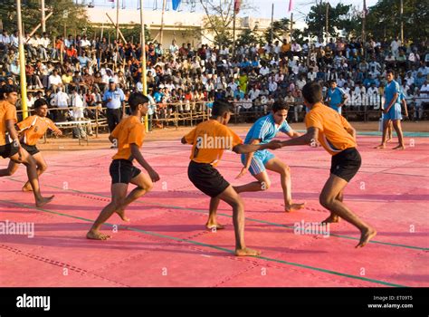 Boys playing Kabaddi game at Coimbatore ; Tamil Nadu ; India Stock Photo: 83600949 - Alamy