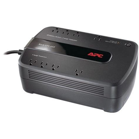 APC 650VA Back-UPS-BE650G1 - The Home Depot