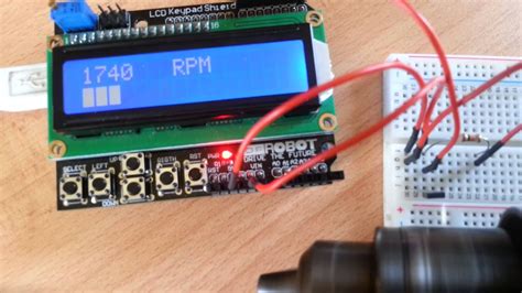 Arduino RPM Hall effect - YouTube