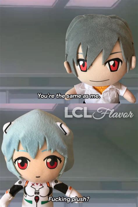 Rei Ayanami Plush Meme