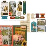Pigs, Goats and Sheep - Free Printable Collage Sheets! · Artsy Fartsy Life
