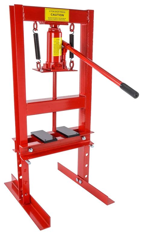 JEGS 81518 Hydraulic Shop Press 6-Ton Bench Top Mount - Find Hydraulic