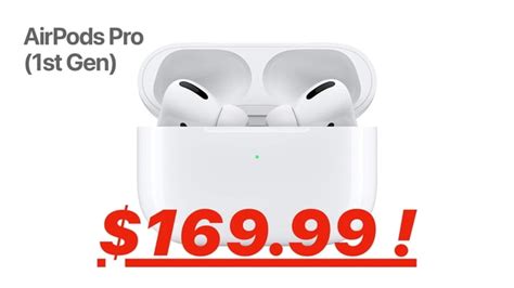 Original AirPods Pro On Sale for $169.99 [Deal] - iClarified