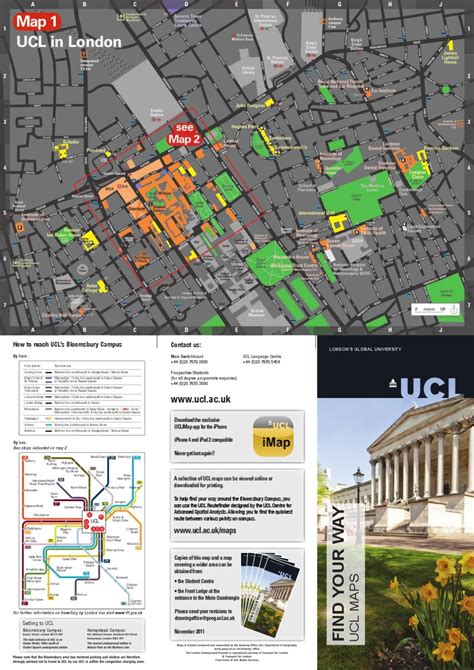 UCL campus map by University College London - Issuu