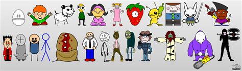 Newgrounds Characters animated 3 by 53xy83457 on DeviantArt