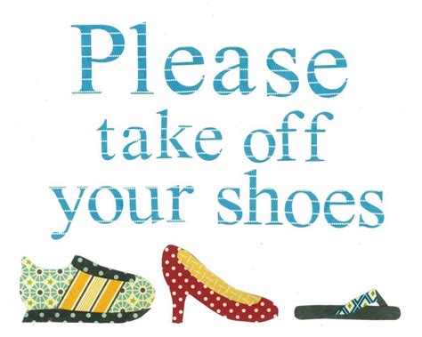 Children's Wall Art PRINT Please take off your shoes by justbunch, $17.00 | Childrens wall art ...