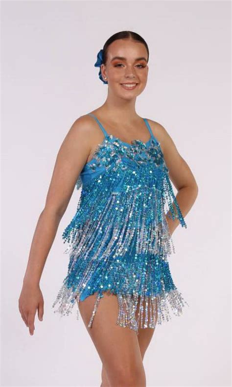 Kinetic Creations - CHARLESTON + hair accessory Dance Costumes and Studio Uniforms