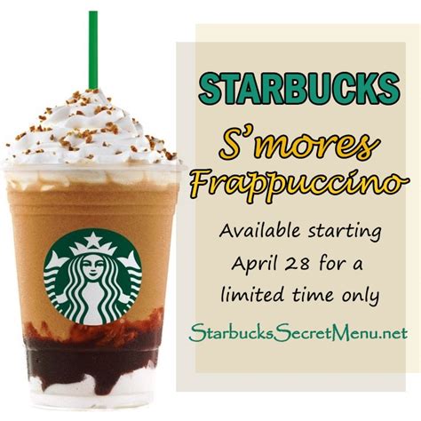 S'mores Frappuccino | Starbucks Summer Beverage | Starbucks Secret Menu