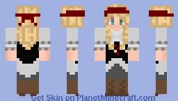 Pirate Girl Minecraft Skin