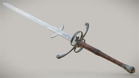 Zweihander Greatsword - Buy Royalty Free 3D model by Ole Gunnar Isager (@FrenchBaguette ...