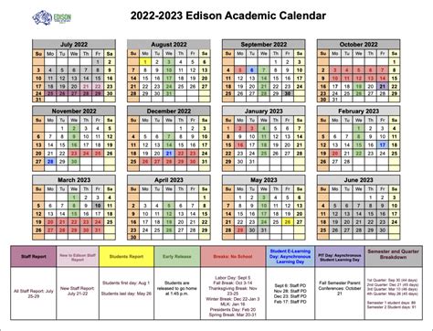 St Thomas Academic Calendar 2023 - Jan 2023 Calendar