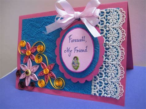 Handmade Farewell Invitation Card For Teachers | Handmade invitation ...