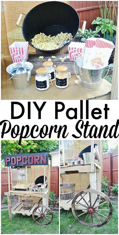 Diy Popcorn Cart