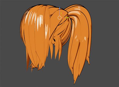 ArtStation - Blender Anime Hair Shader | Resources