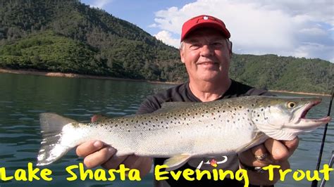 Lake Shasta Evening Trout Fishing - YouTube