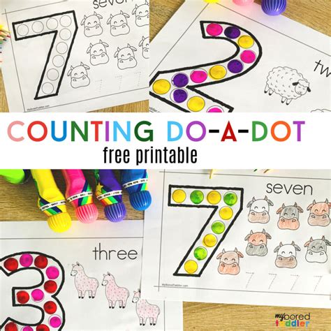 Free Printables for Toddlers - My Bored Toddler