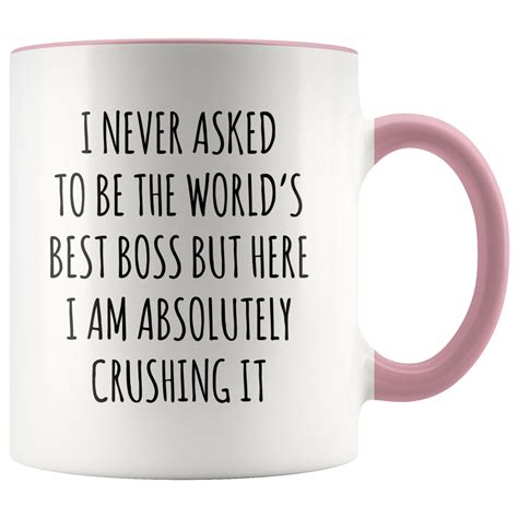 Funny Gift for Boss Gifts From Employees Boss Mug I Never - Etsy