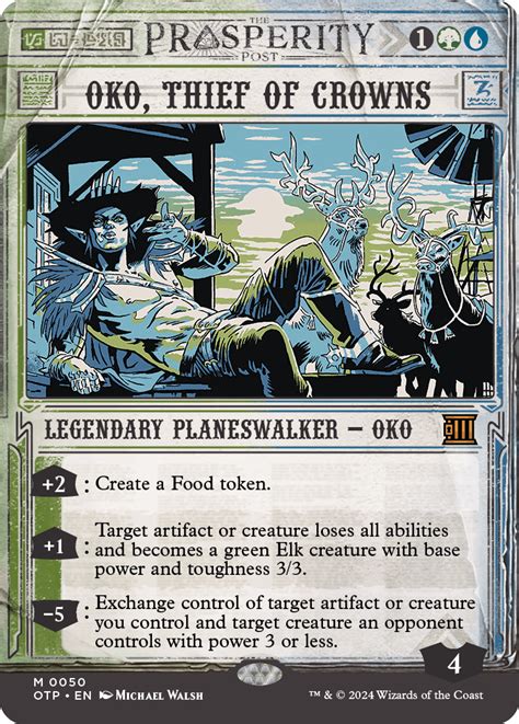 Oko, Thief of Crowns - Planeswalker - Cards - MTG Salvation