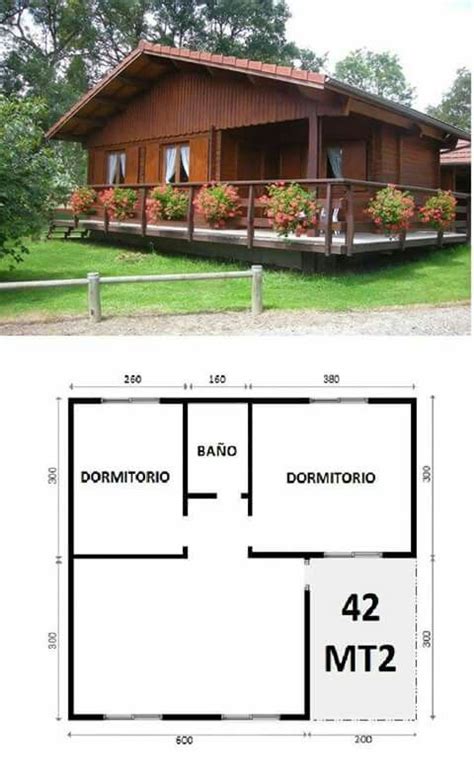 Modelos de casas prefabricadas, Pequeñas cabañas de madera, Planos de casas pequeñas