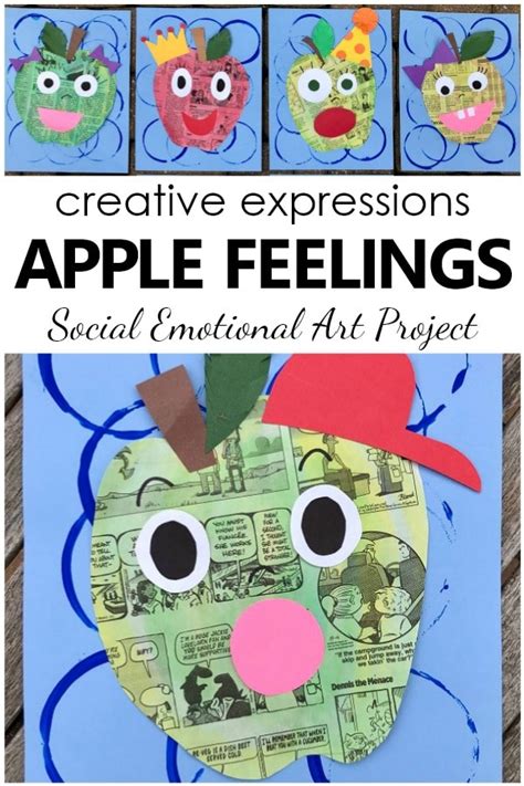 Apple Feelings Art Project - Fantastic Fun & Learning