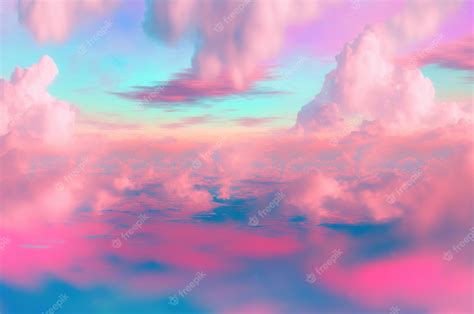 Premium Photo | Sweet pastel color beautiful background with copy space graphic illustration