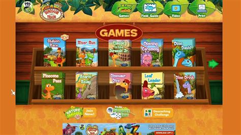 Dinosaur Train - PBS Website Review - Dinosaur Games Kids Online Play─影片 Dailymotion