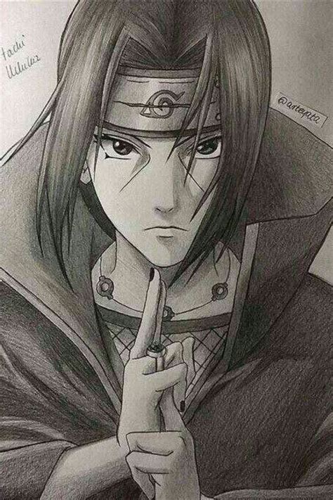 💓Itachi Uchiha Aprenda A Desenhar Assim 👌 | Naruto sketch, Itachi uchiha art, Naruto drawings