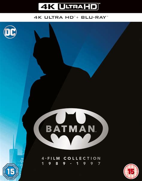 Batman 4-Film Collection - 4K Ultra HD Boxset Blu-ray - Zavvi UK