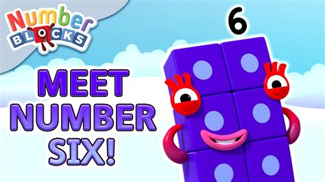 @Numberblocks- Meet Number Six | Meet the Numberblocks | Learn to Count ...