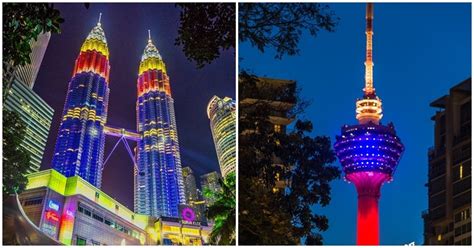 A Photographer Took Pictures of KL Tower and KLCC on Merdeka Eve and ...