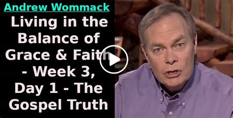 Andrew Wommack (November-11-2023) Living in the Balance of Grace & Faith - Week 3, Day 1 - The ...