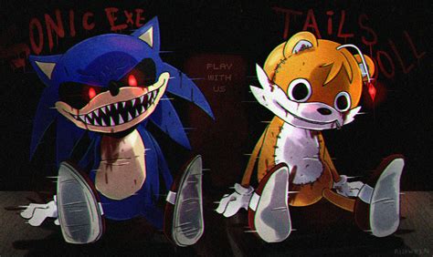 Sonic EXE and Tails Doll by Alloween on DeviantArt