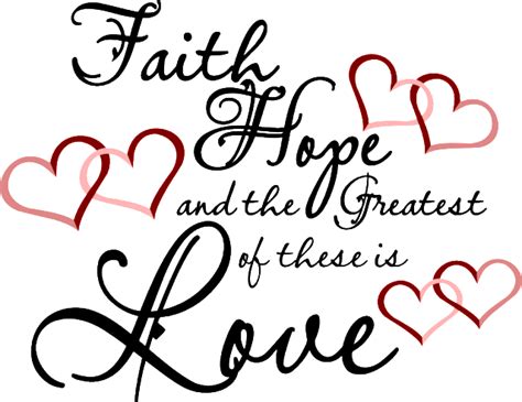 154 Transparent Faith Hope Love Svg Free SVG PNG EPS DXF File